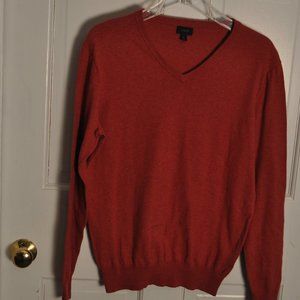 J. Crew Cotton cashmere vneck sweater